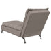 Șezlong cu perne, gri taupe, material textil - WALTI WALTI