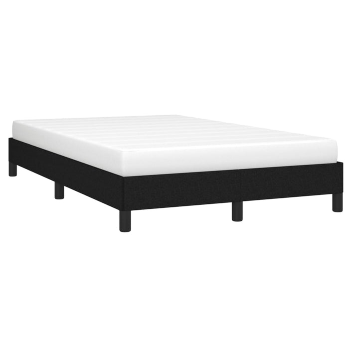 Cadru de pat fără saltea Negru 120x190 cm țesătură - WALTI WALTI
