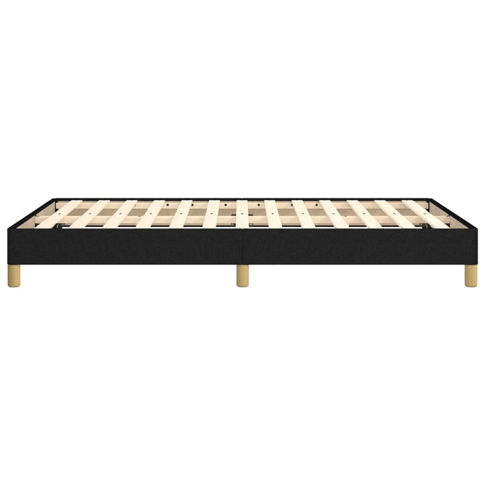 Cadru de pat fără saltea Negru 120x190 cm țesătură - WALTI WALTI