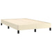 Cadru de pat fără saltea cremă 120x190 cm piele artificială - WALTI WALTI