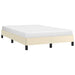 Cadru de pat fără saltea cremă 120x190 cm piele artificială - WALTI WALTI