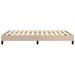 Cadru de pat fără saltea cappuccino 120x190cm piele artificială - WALTI WALTI