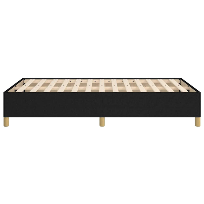 Cadru de pat fără saltea Negru 120x190 cm țesătură - WALTI WALTI