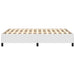 Cadru de pat fără saltea alb 120x190 cm piele artificială - WALTI WALTI