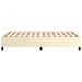 Cadru de pat fără saltea cremă 120x190 cm piele artificială - WALTI WALTI
