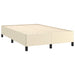 Cadru de pat fără saltea cremă 120x190 cm piele artificială - WALTI WALTI