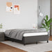 Cadru de pat fără saltea gri 120x190 cm piele artificială - WALTI WALTI