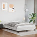 Cadru de pat fără saltea alb 120x190 cm piele artificială - WALTI WALTI