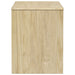 Dulap TV "SAUDA", stejar, 99x43x55 cm, lemn masiv de pin - WALTI WALTI