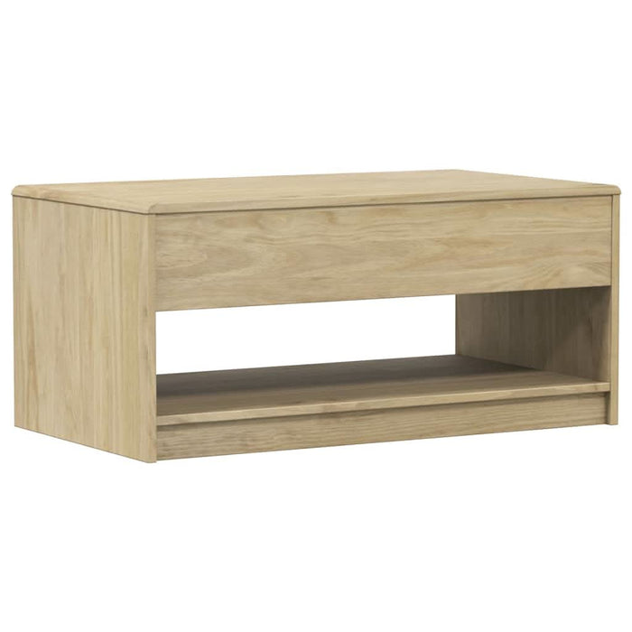 Măsuță de cafea "SAUDA", stejar, 99x55x45 cm, lemn masiv de pin - WALTI WALTI