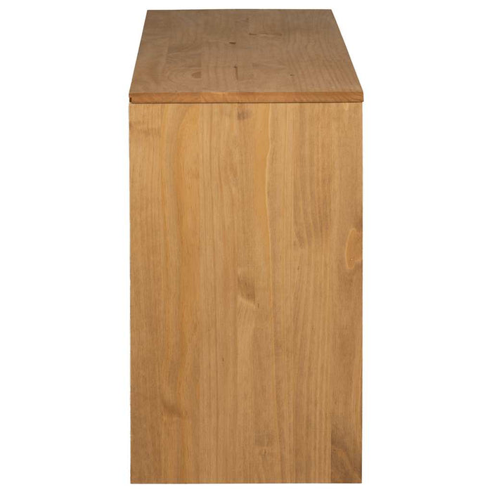 Dulap "SAUDA", stejar, 114x43x75,5 cm, lemn masiv de pin WALTI