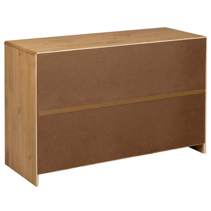 Dulap "SAUDA", stejar, 114x43x75,5 cm, lemn masiv de pin WALTI