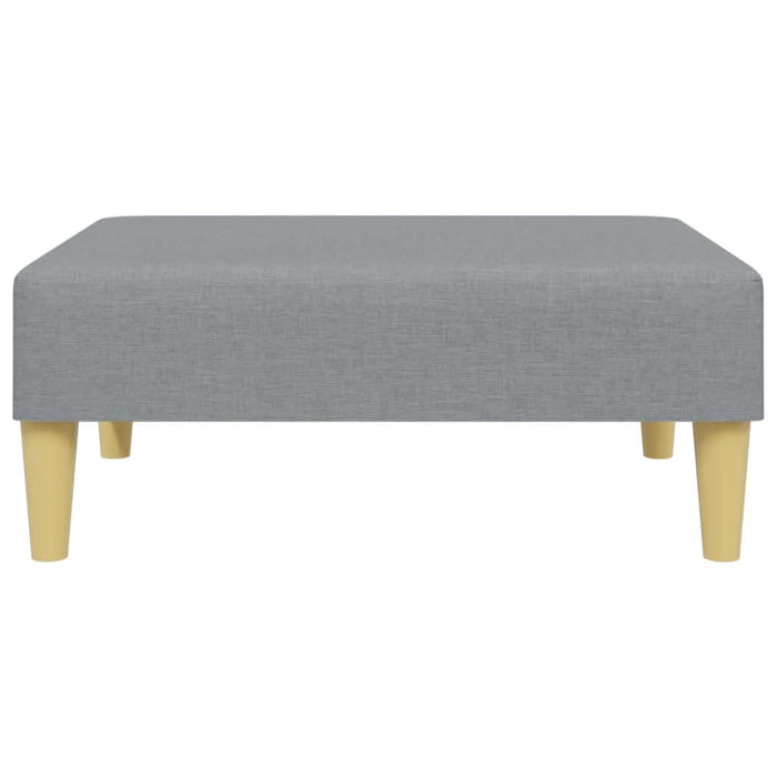Taburet, gri deschis, 77x55x31 cm, material textil - WALTI WALTI