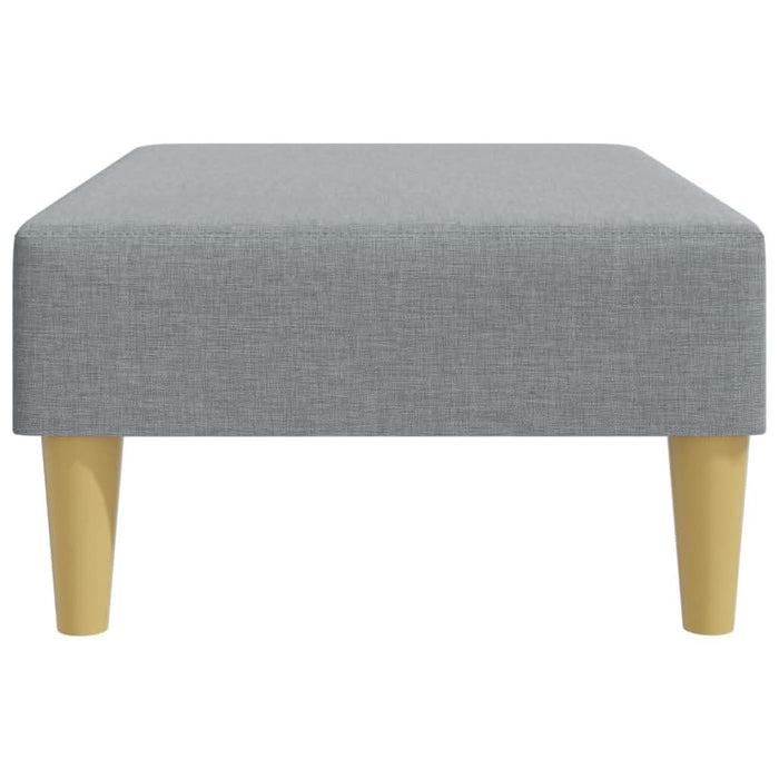 Taburet, gri deschis, 77x55x31 cm, material textil - WALTI WALTI