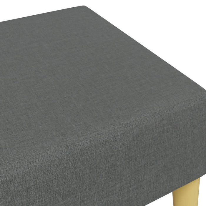Taburet, gri închis, 77x55x31 cm, material textil - WALTI WALTI