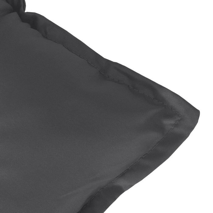 Perne scaun cu spătar înalt, 2 buc. antracit 120x50x7 cm textil WALTI