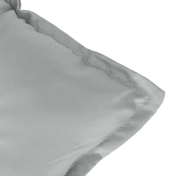 Perne scaun cu spătar înalt 4 buc. melanj gri 120x50x7cm textil WALTI