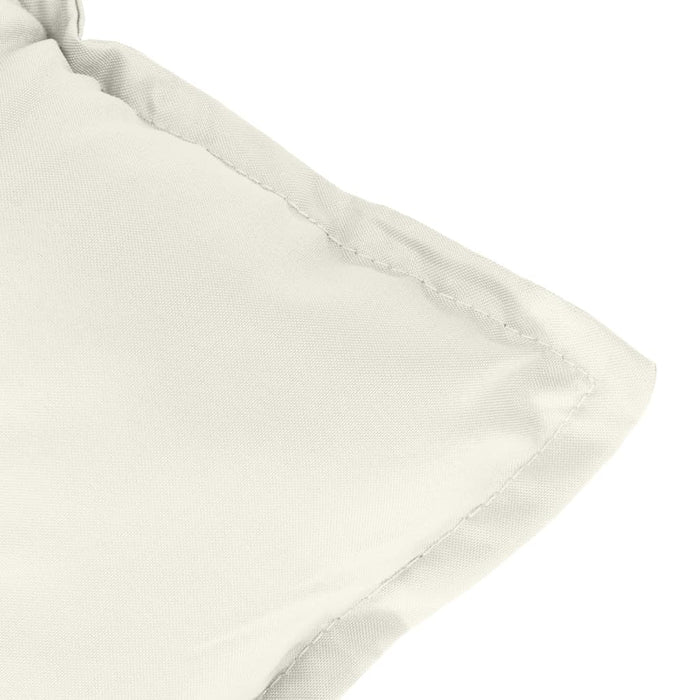 Perne scaun spătar înalt, 6 buc. melanj crem 120x50x7 cm textil WALTI