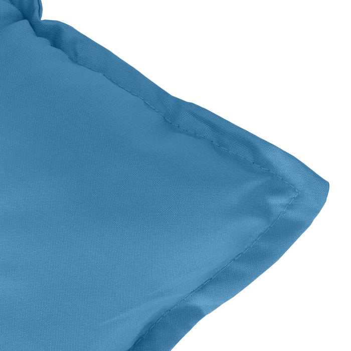 Perne scaun spătar înalt 6buc melanj albastru 120x50x7cm textil WALTI