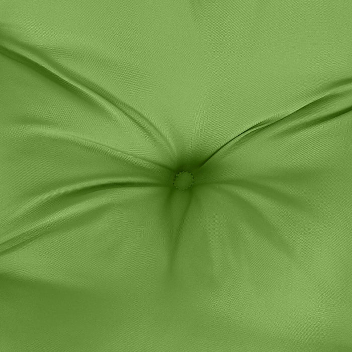Perne scaun spătar înalt 6 buc. melanj verde 120x50x7 cm textil WALTI