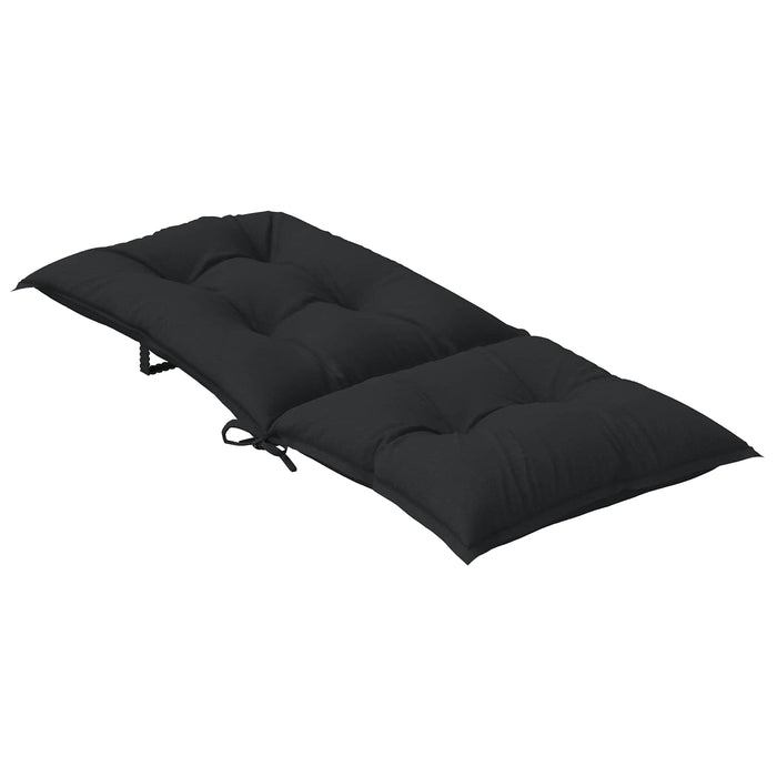 Set de perne pentru scaun cu spătar înalt 6 pcs Melanj negru WALTI