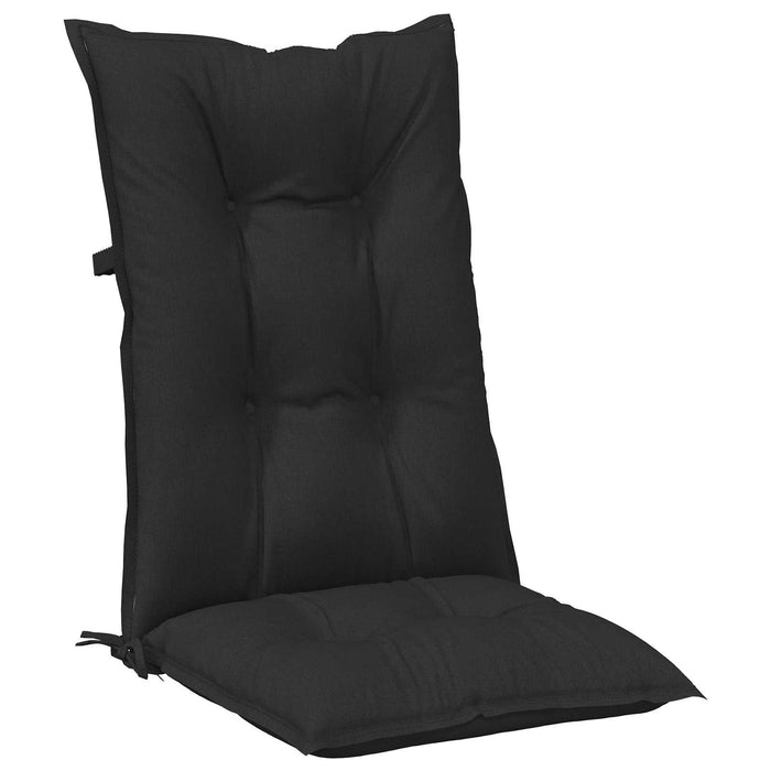 Set de perne pentru scaun cu spătar înalt 6 pcs Melanj negru WALTI