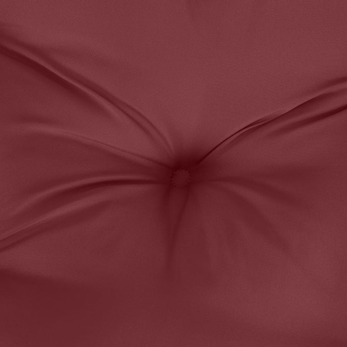 Perne scaun cu spătar înalt, 4 buc. roșu vin 120x50x7 cm textil WALTI