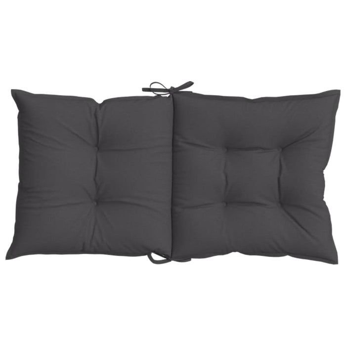 Perne scaun spătar mic 4 buc. melanj antracit 100x50x7cm textil WALTI