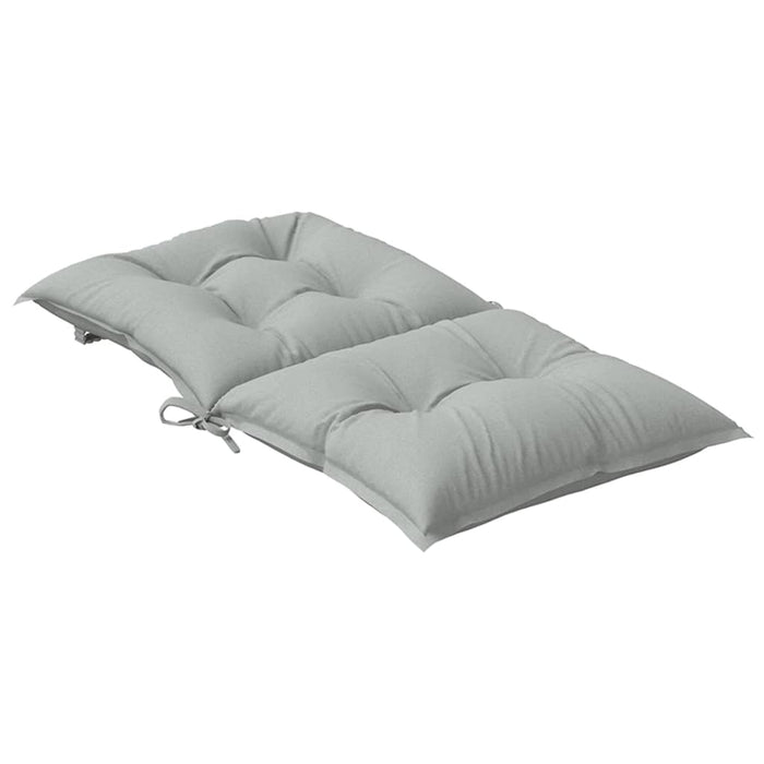 Perne scaun cu spătar scund 6 buc. melanj gri 100x50x7cm textil WALTI