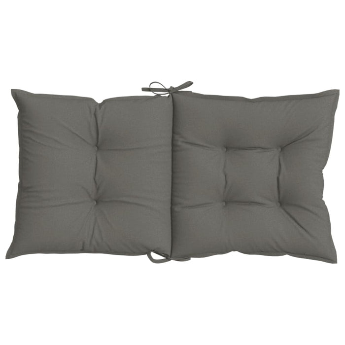 Perne scaun cu spătar scund 4 buc. melanj gri 100x50x7cm textil WALTI