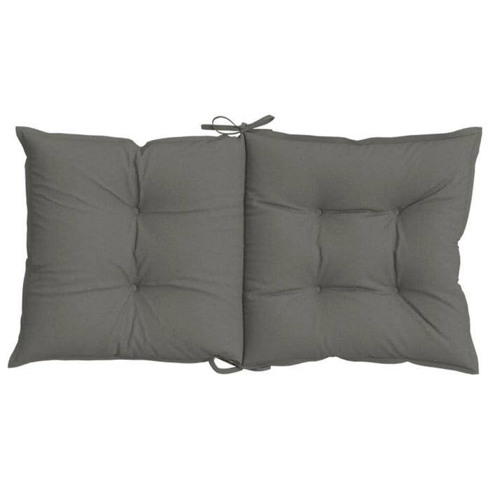 Perne scaun cu spătar scund 6 buc. melanj gri 100x50x7cm textil WALTI