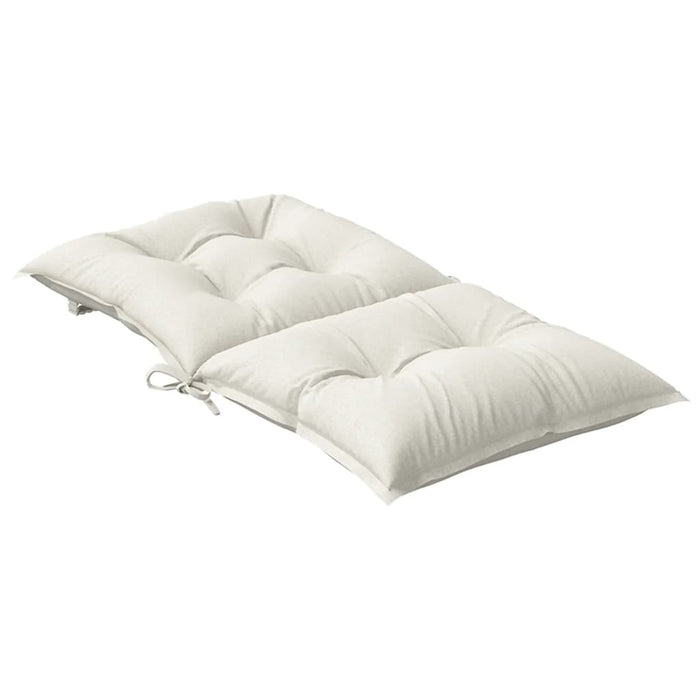 Perne scaun cu spătar scund 6buc. melanj crem 100x50x7cm textil WALTI