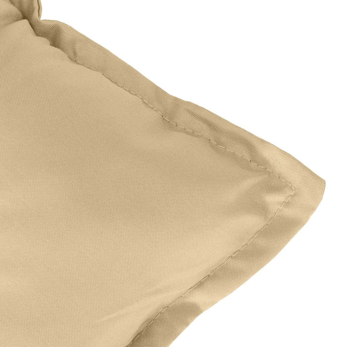 Perne scaun cu spătar mic, 4 buc. melanj bej 100x50x7 cm textil WALTI