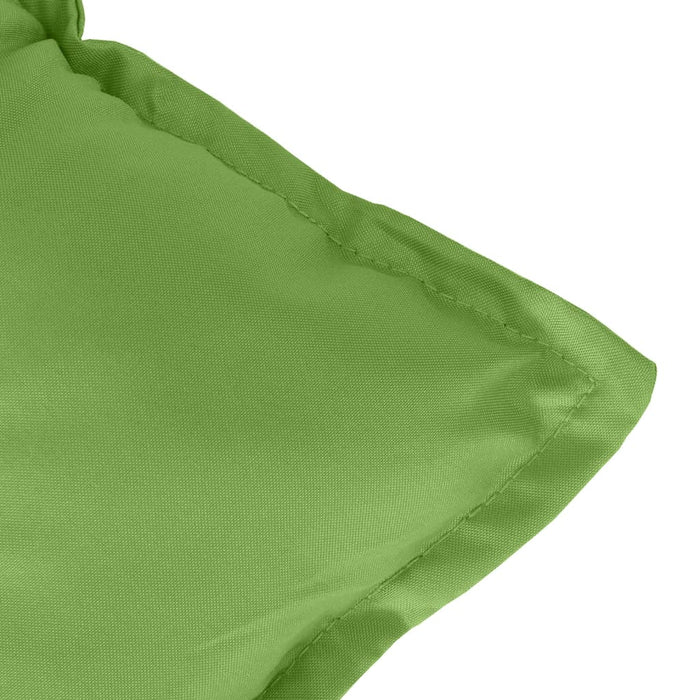 Perne scaun spătar scund 6 buc. melanj verde 100x50x7 cm textil WALTI