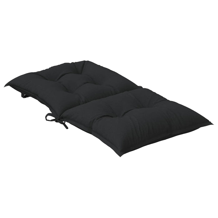 Set de perne pentru scaun cu spătar joasă 2 pcs Melanj negru WALTI