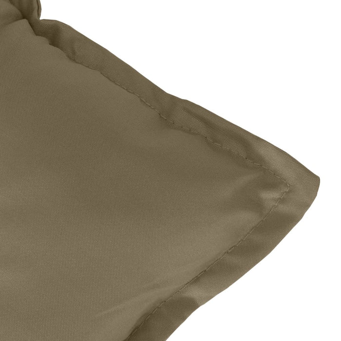 Perne scaun cu spătar mic 6 buc. melanj taupe 100x50x7cm textil WALTI