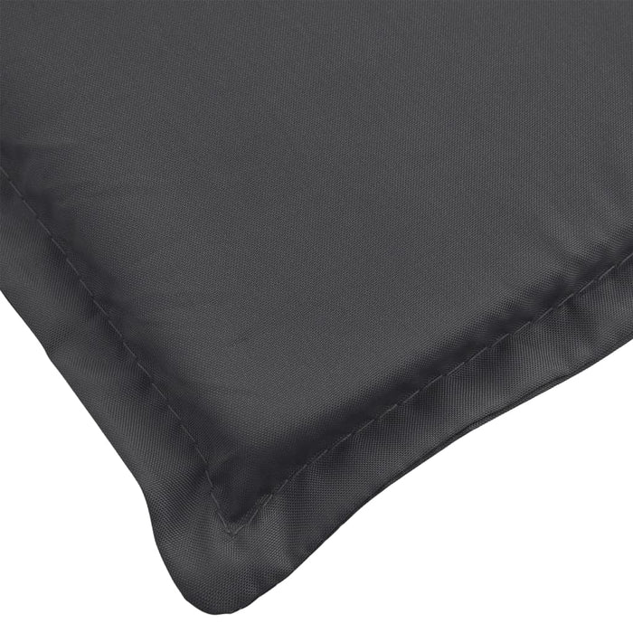Perne scaun cu spătar înalt, 4 buc. antracit 120x50x4 cm textil WALTI