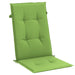Perne scaun spătar înalt 4 buc. melanj verde 120x50x4 cm textil - WALTI WALTI