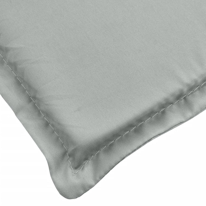 Perne scaun cu spătar scund 2 buc. melanj gri 100x50x4cm textil WALTI