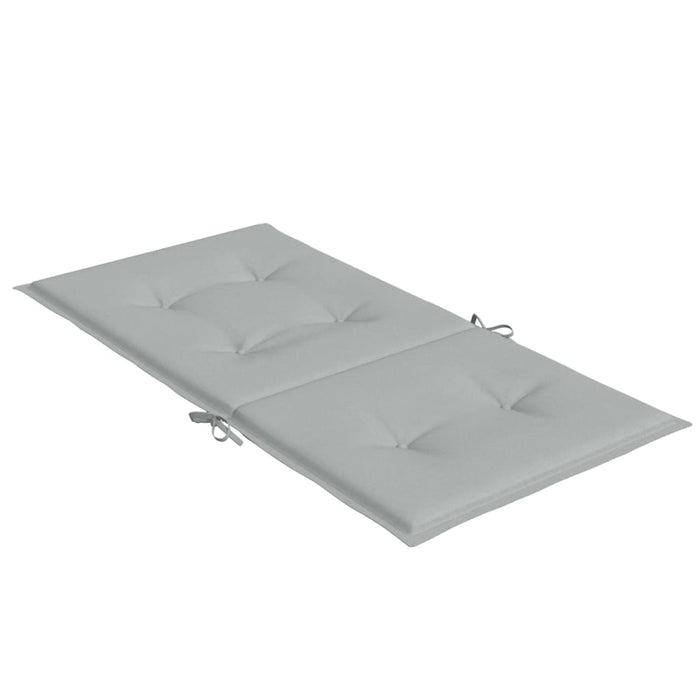 Perne scaun cu spătar scund 4 buc. melanj gri 100x50x4cm textil WALTI