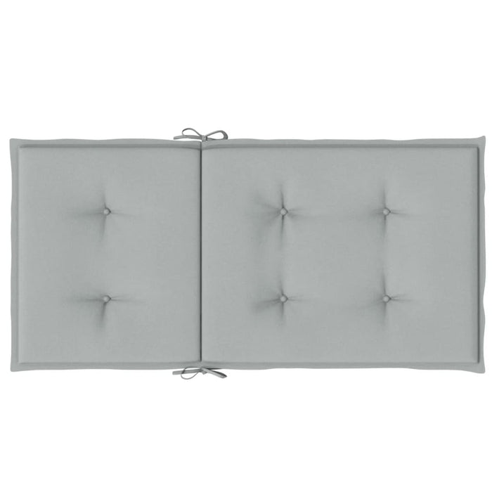 Perne scaun cu spătar scund 4 buc. melanj gri 100x50x4cm textil WALTI