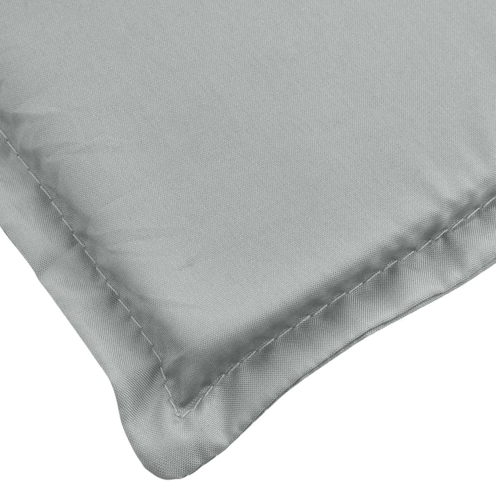 Perne scaun cu spătar scund 4 buc. melanj gri 100x50x4cm textil WALTI