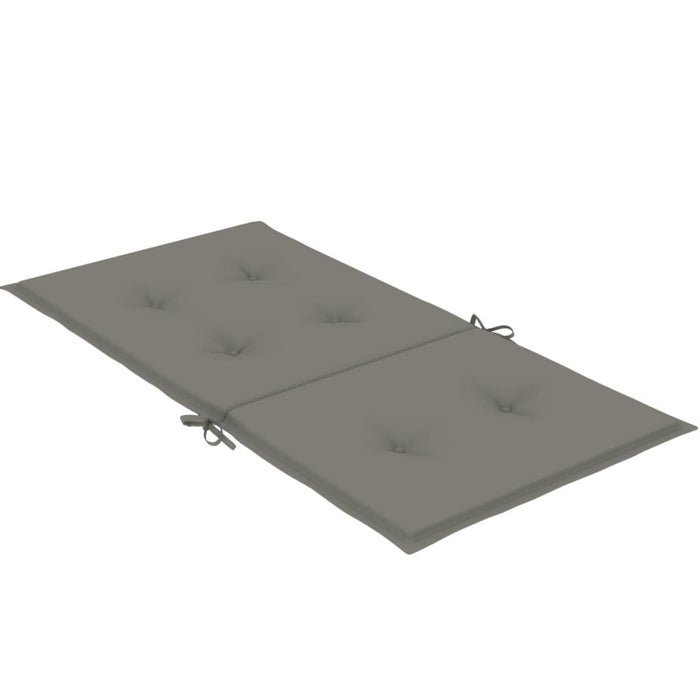 Perne scaun cu spătar scund 4 buc. melanj gri 100x50x4cm textil WALTI