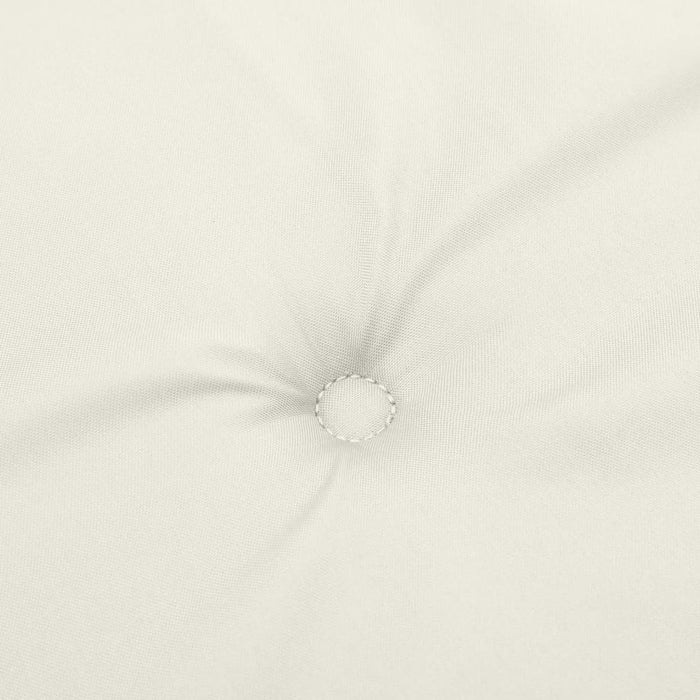 Perne scaun cu spătar scund 6buc. melanj crem 100x50x4cm textil - WALTI WALTI