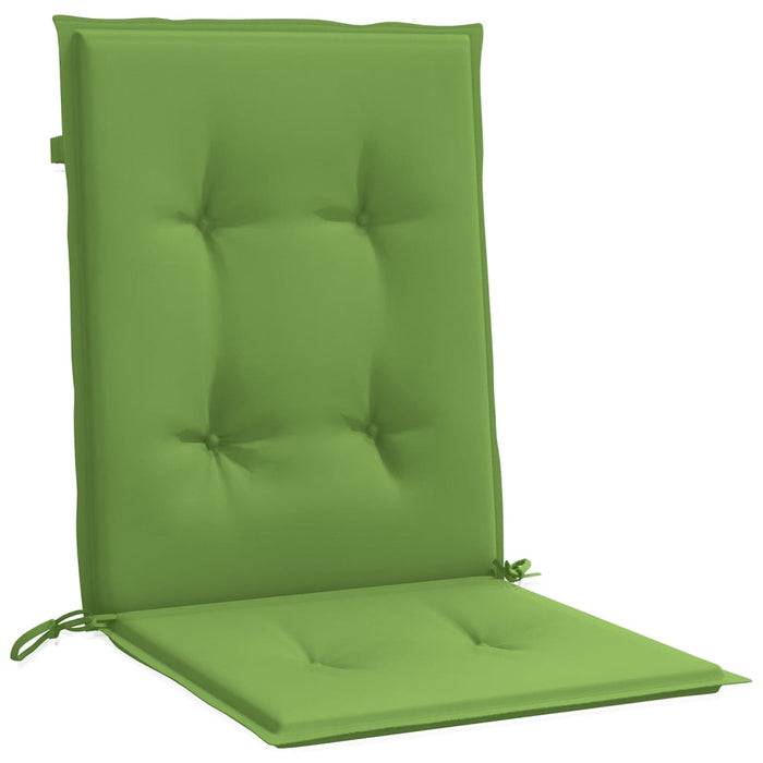 Perne scaun spătar scund 6 buc. melanj verde 100x50x4 cm textil - WALTI WALTI