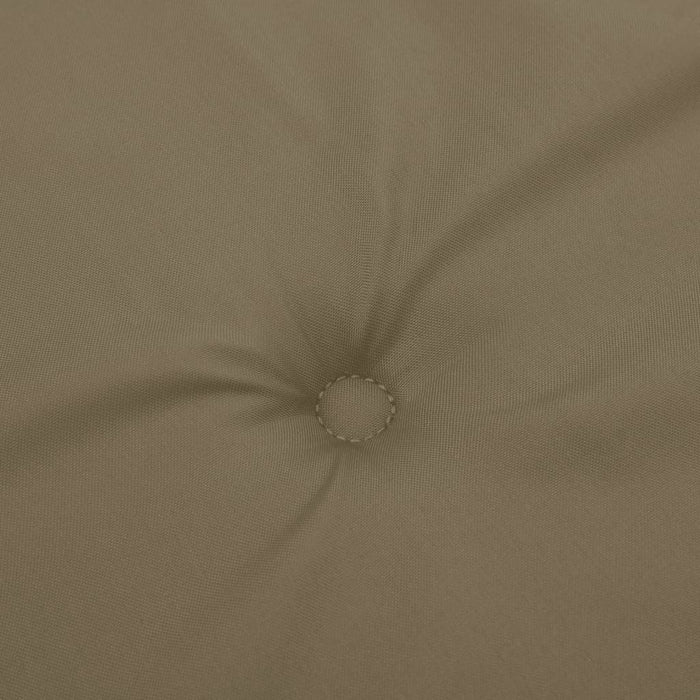 Perne scaun cu spătar mic 2 buc. melanj taupe 100x50x4cm textil WALTI