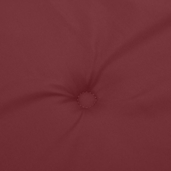 Perne scaun spătar mic 2 buc. melanj roșu vin 100x50x4cm textil WALTI