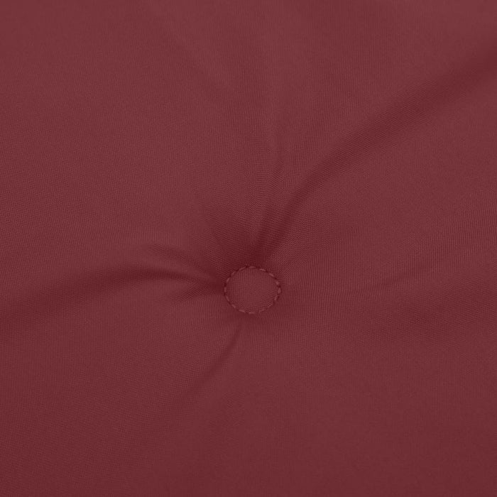 Perne scaun spătar mic 6 buc. melanj roșu vin 100x50x4cm textil WALTI