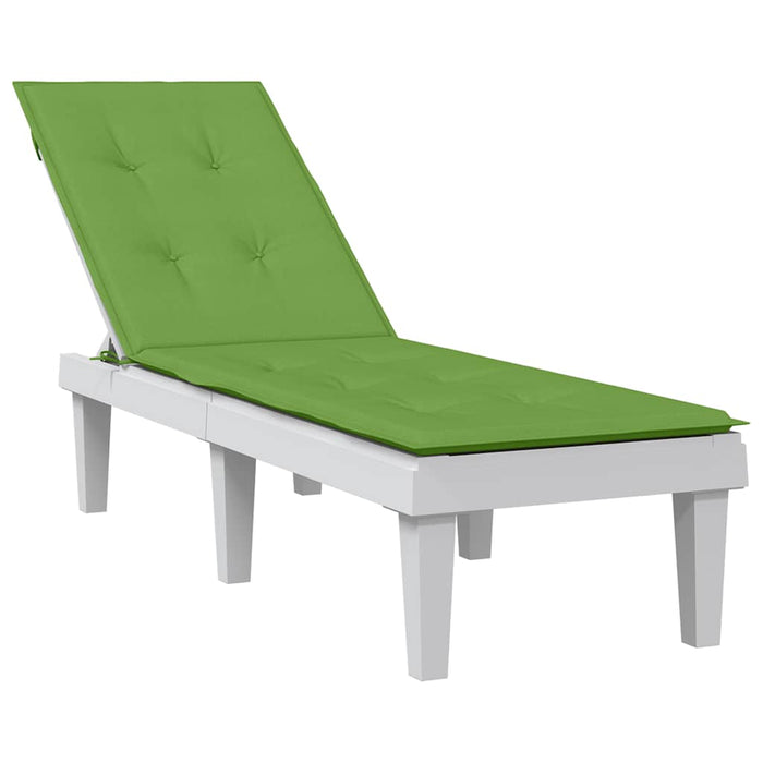 Pernă de șezlong, melanj verde, (75+105) x 50 x 4 cm textil - WALTI WALTI