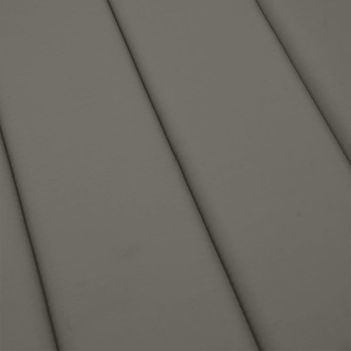 Pernă de șezlong, melanj gri închis, 200x60x4 cm textil WALTI